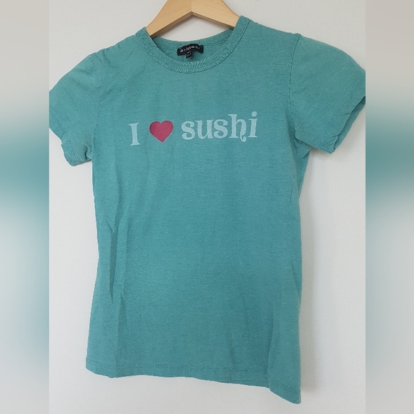 [LE CHÂTEAU] I ❤️ Sushi Babydoll Tee - Picture 3 of 9